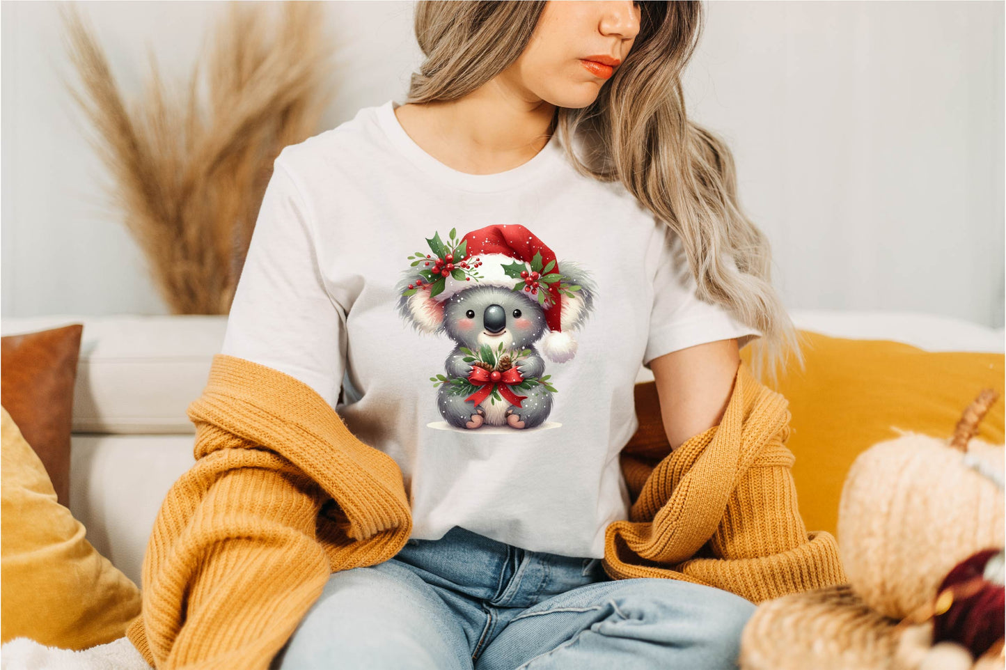 34 Christmas Koala Clipart Bundle