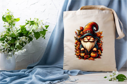 25 Autumn Gnome Clipart Bundle PNG, Fall Gnome Sublimation