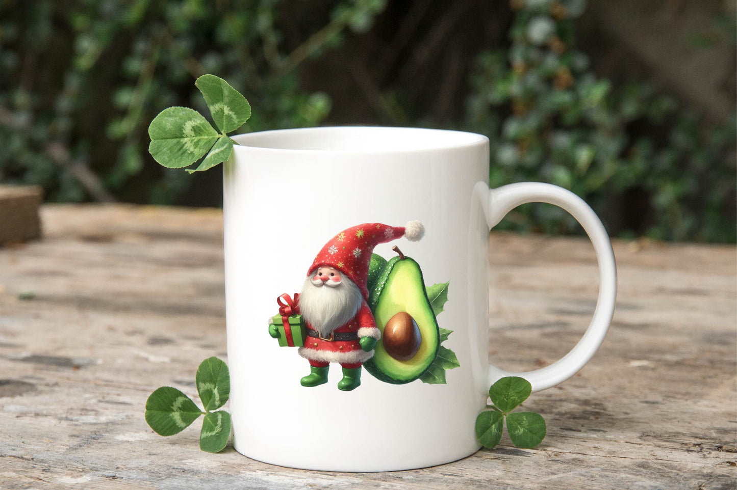Christmas Avocado Gnome PNG Bundle 28 Festive Clipart Designs