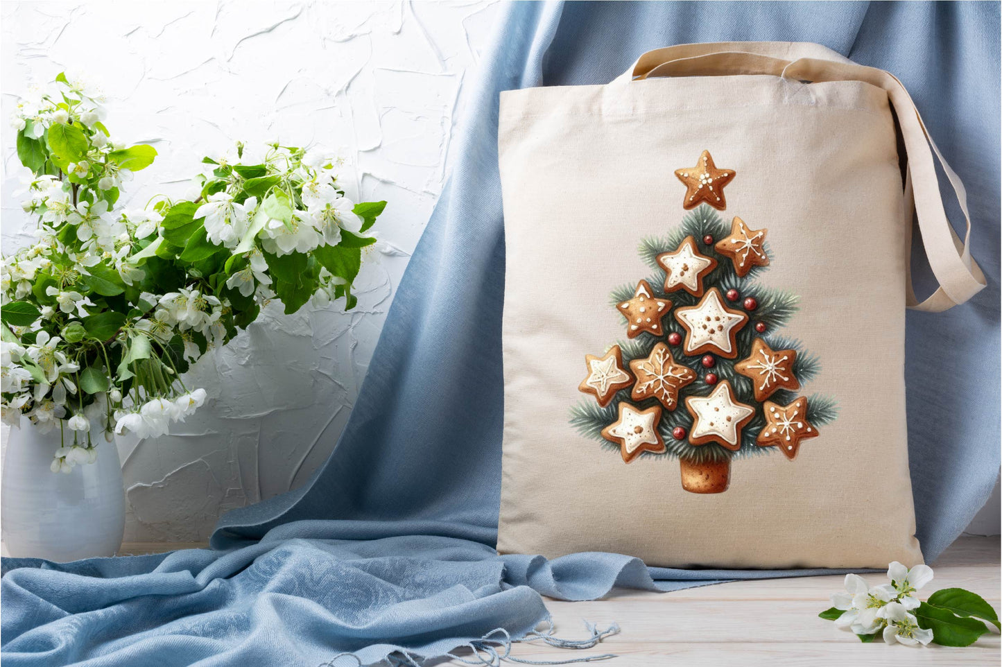 Christmas Cookie Tree Clipart Bundle 33 Christmas Tree PNG Designs