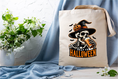 25 Halloween Drinking Skeleton Clipart Bundle PNG, Spooky Skeleton Drinking Halloween Sublimation