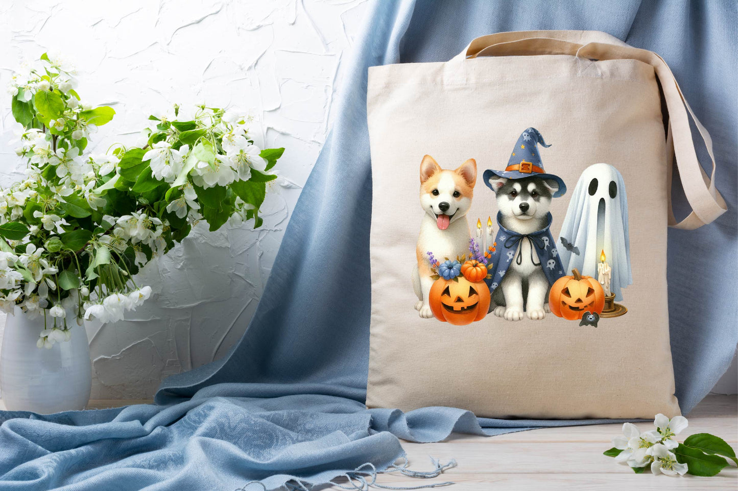 Halloween Dogs Ghost PNG Bundle 30 Designs