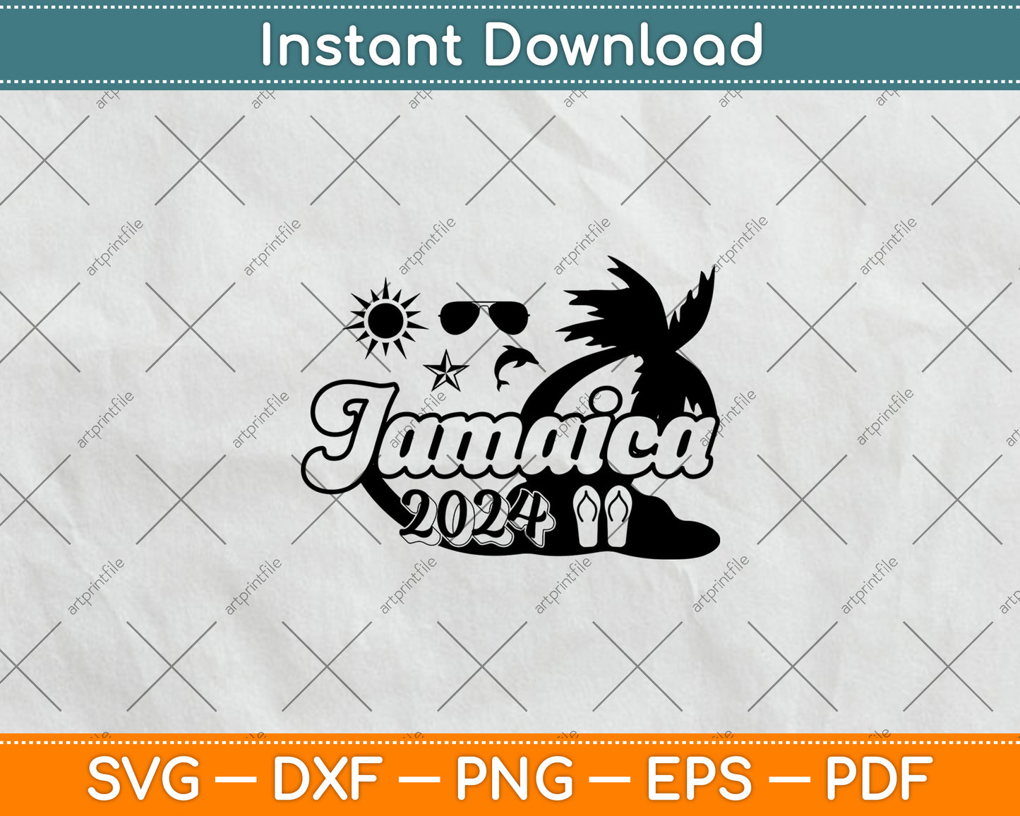 Jamaica Vacation Trip 2024 Cruise Jamaica Birthday Svg Digital Cutting File