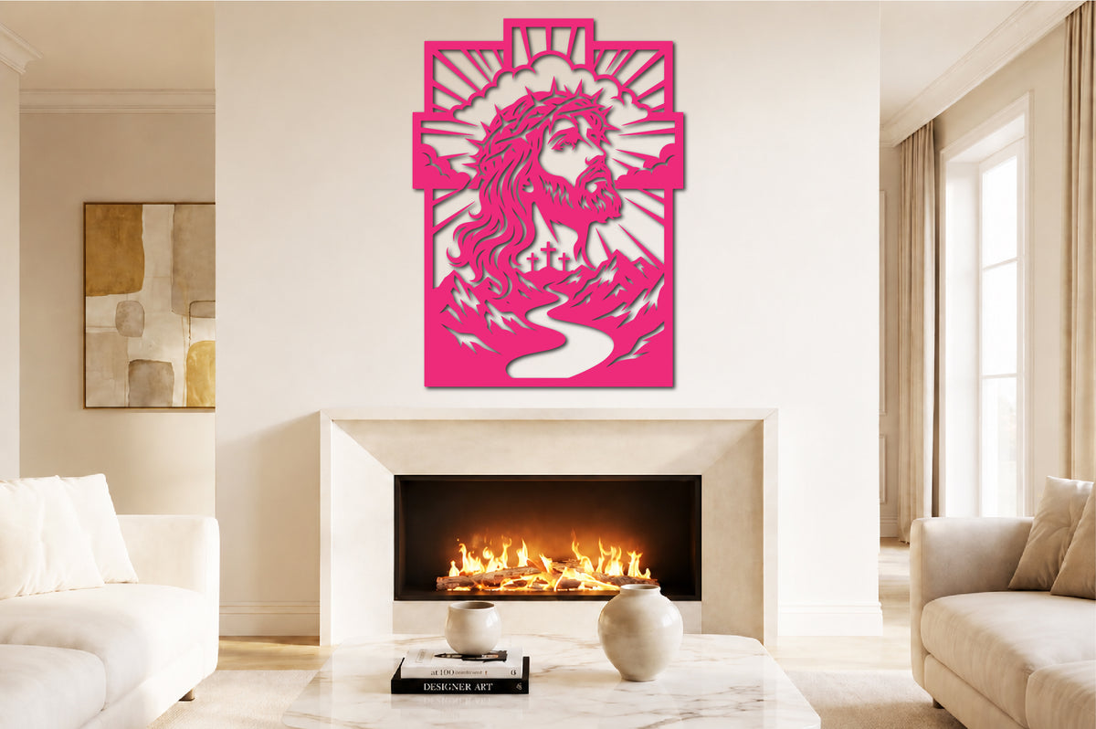 Jesus Cross SVG Laser Cut File