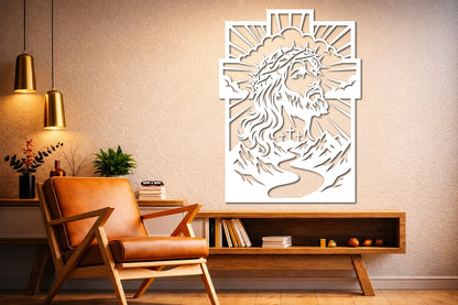 Jesus Cross SVG Laser Cut File