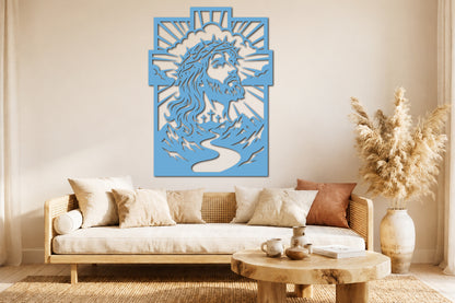 Jesus Cross SVG Laser Cut File