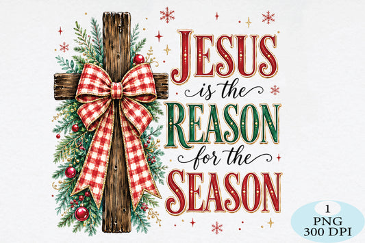 Jesus Is The Reason Christmas PNG