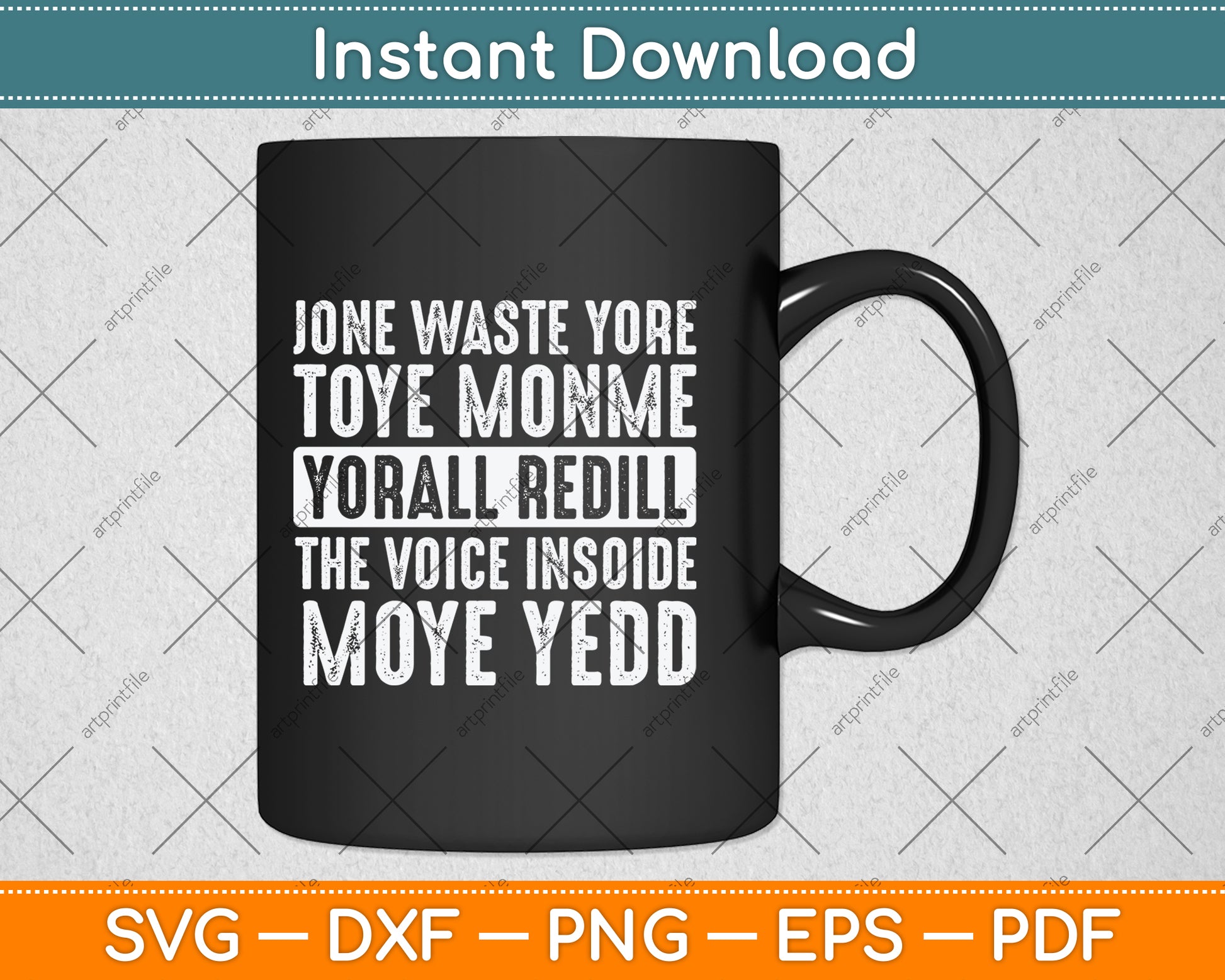 Jone Waste Yore Toye Monme Yorall Rediii Funny Svg Digital Cutting File