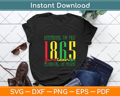 Juneteenth African American Black History 1865 Svg Png Dxf Digital Cutting File