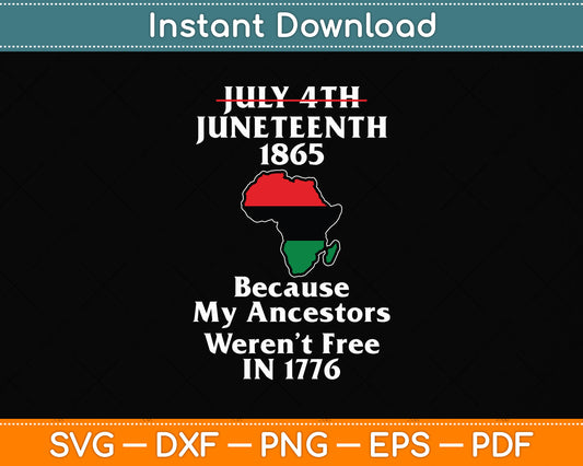 Juneteenth Ancestors Black African American Flag Pride Svg Png Dxf Digital Cutting File