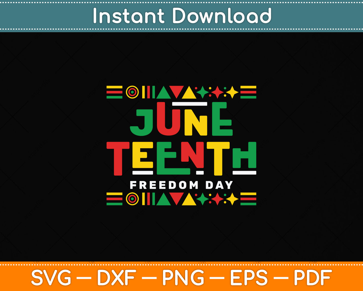 Juneteenth Celebrate Black Freedom Funny Day Svg Png Dxf Digital Cutting File