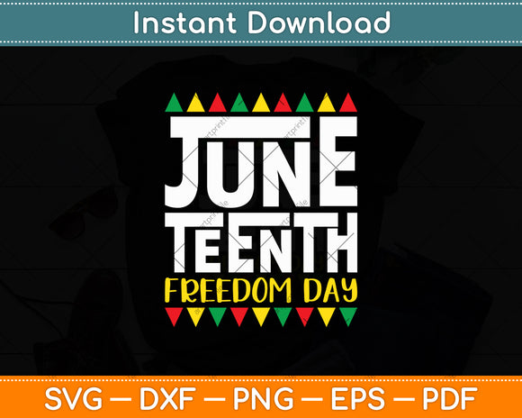 Juneteenth Freedom Day Svg Digital Cricut Cutting File