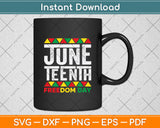 Juneteenth Freedom Day Svg Digital Cutting File