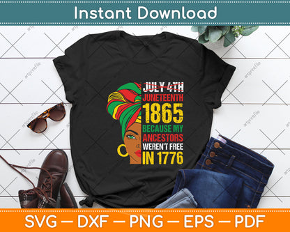 Juneteenth Women Juneteenth African American Svg Png Dxf Digital Cutting File