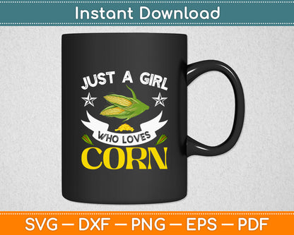 Just A Girl Who Loves Svg Digital Cutting File