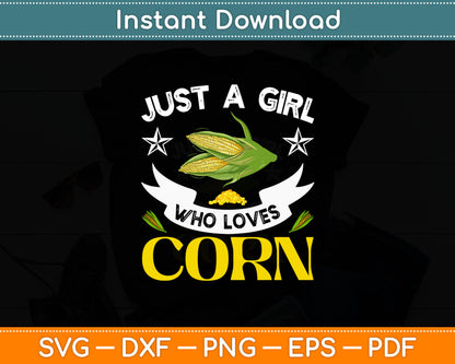 Just A Girl Who Loves Svg Digital Cutting File