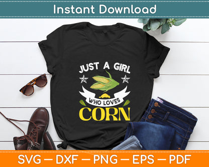 Just A Girl Who Loves Svg Digital Cutting File