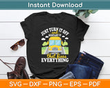 Just Turn It Off And Restart It - School Bus Driver Svg Digital Cutting File