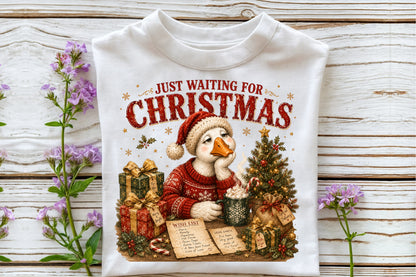 Just Waiting for Christmas PNG