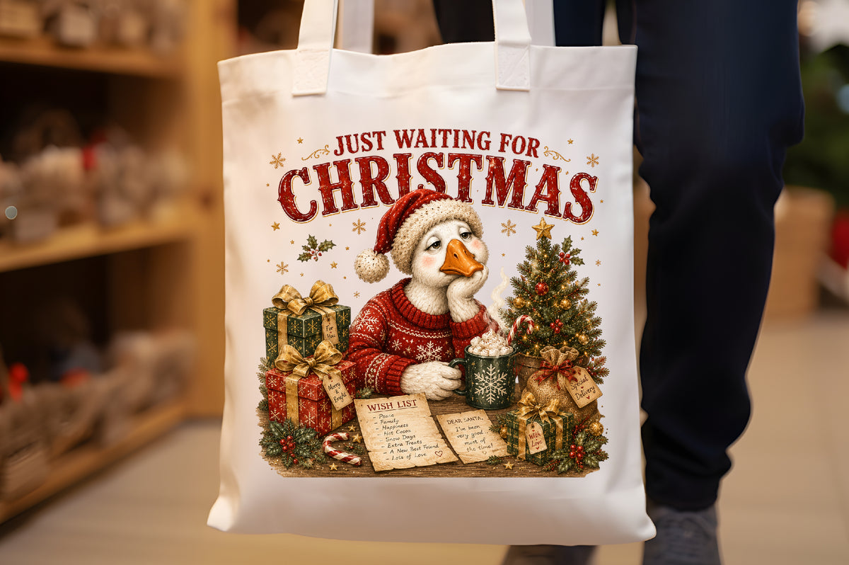 Just Waiting for Christmas PNG