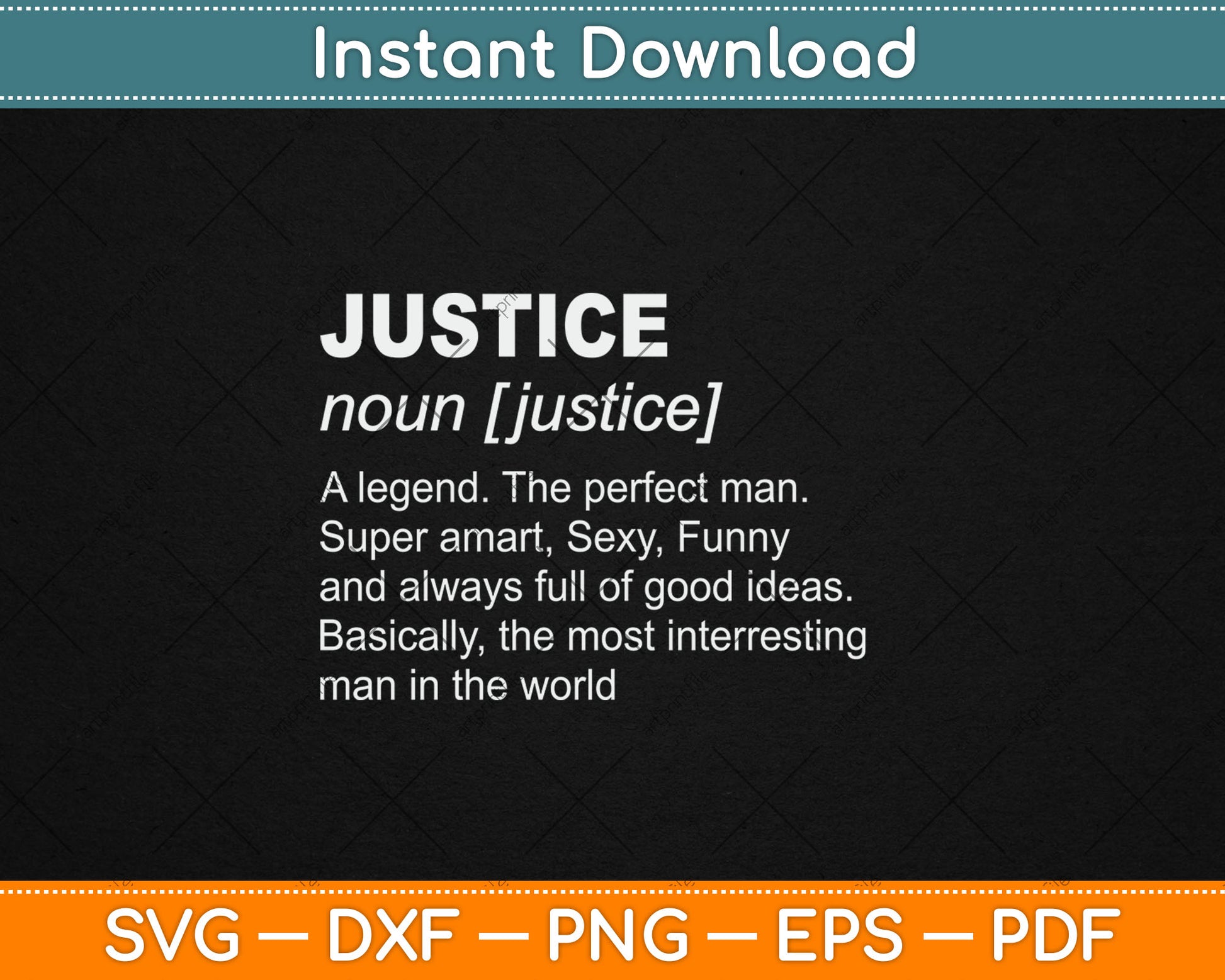 Justice Definition Svg Digital Cutting File
