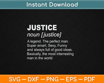 Justice Definition Svg Digital Cutting File