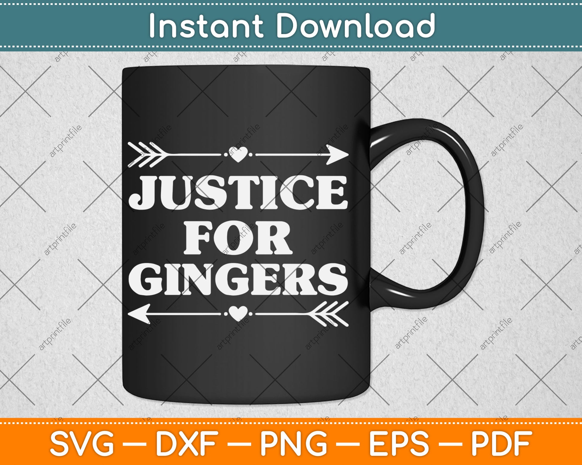 Justice for Gingers Svg Digital Cutting File