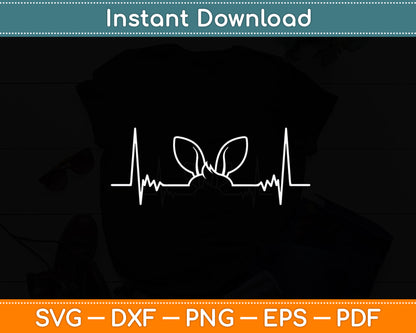 Kangaroo Heartbeat Love Animal Funny Svg Png Dxf Digital Cutting File