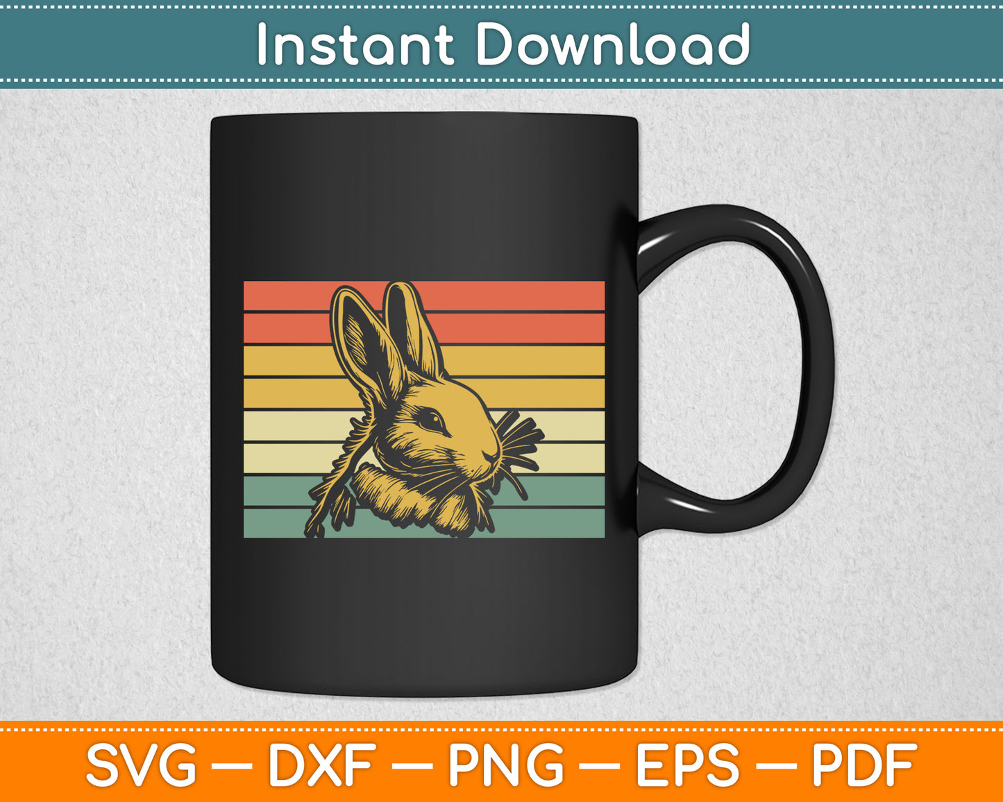 Kangaroo Lover Animal Lovers Animal Retro Vintage Svg Png Dxf Digital Cutting File