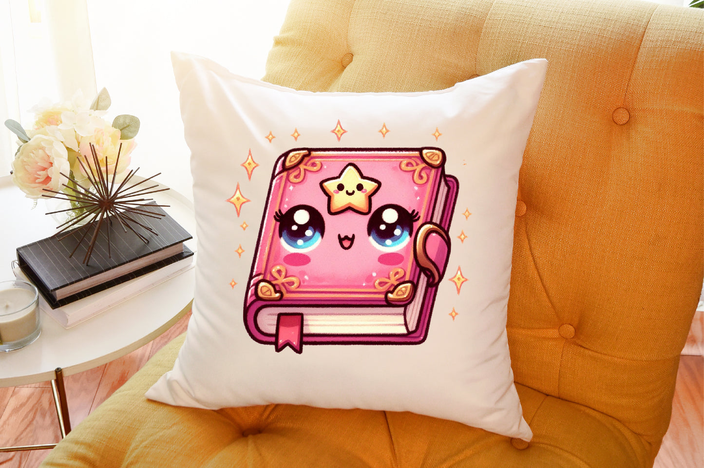 Kawaii Pink Halloween Clipart Cute Spooky PNG Bundle