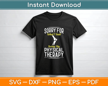Funny knee surgery SVG design for recovery shirts, mugs, and support gifts
