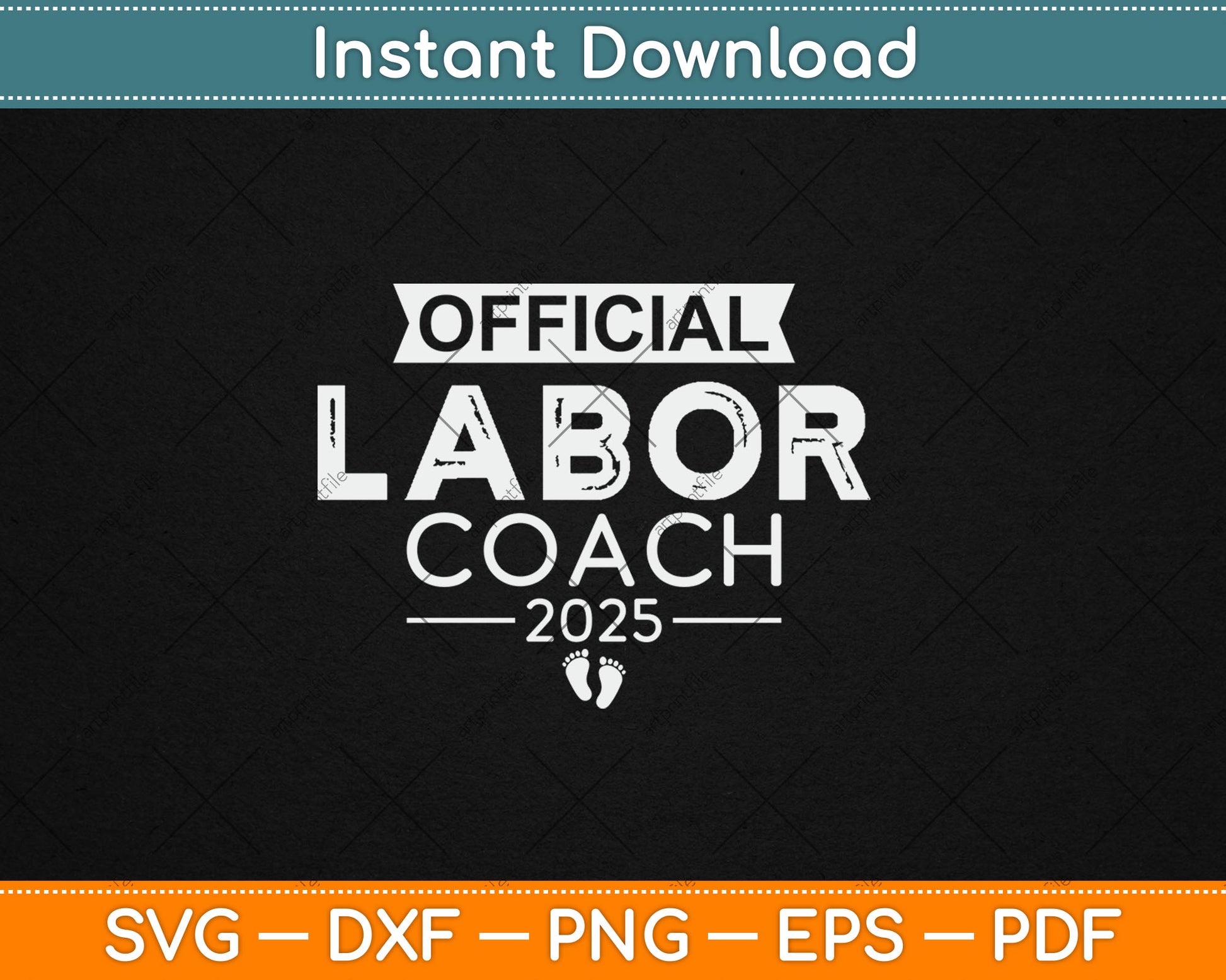 Labor Coach 2025 New Dad Pregnancy Delivery Room Svg Digital Cutting File