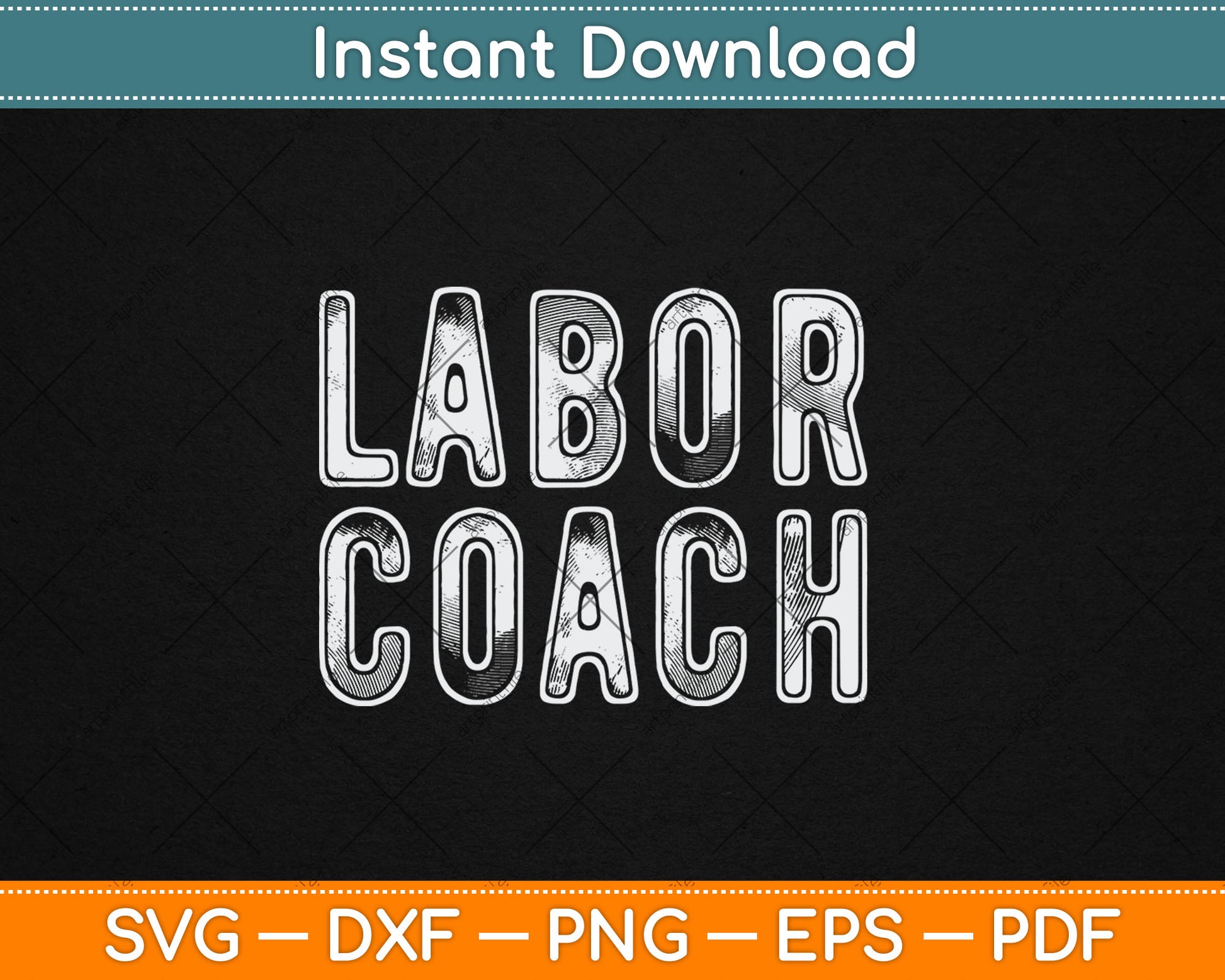 Labor Coach Doulas And Pregnancy Support Svg Digital Cutting File