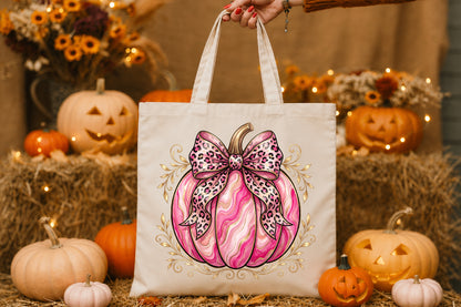 Leopard Bow Girly Autumn Pumpkin PNG