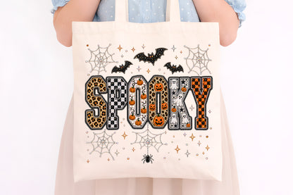 Spooky Bling Halloween Sublimation PNG