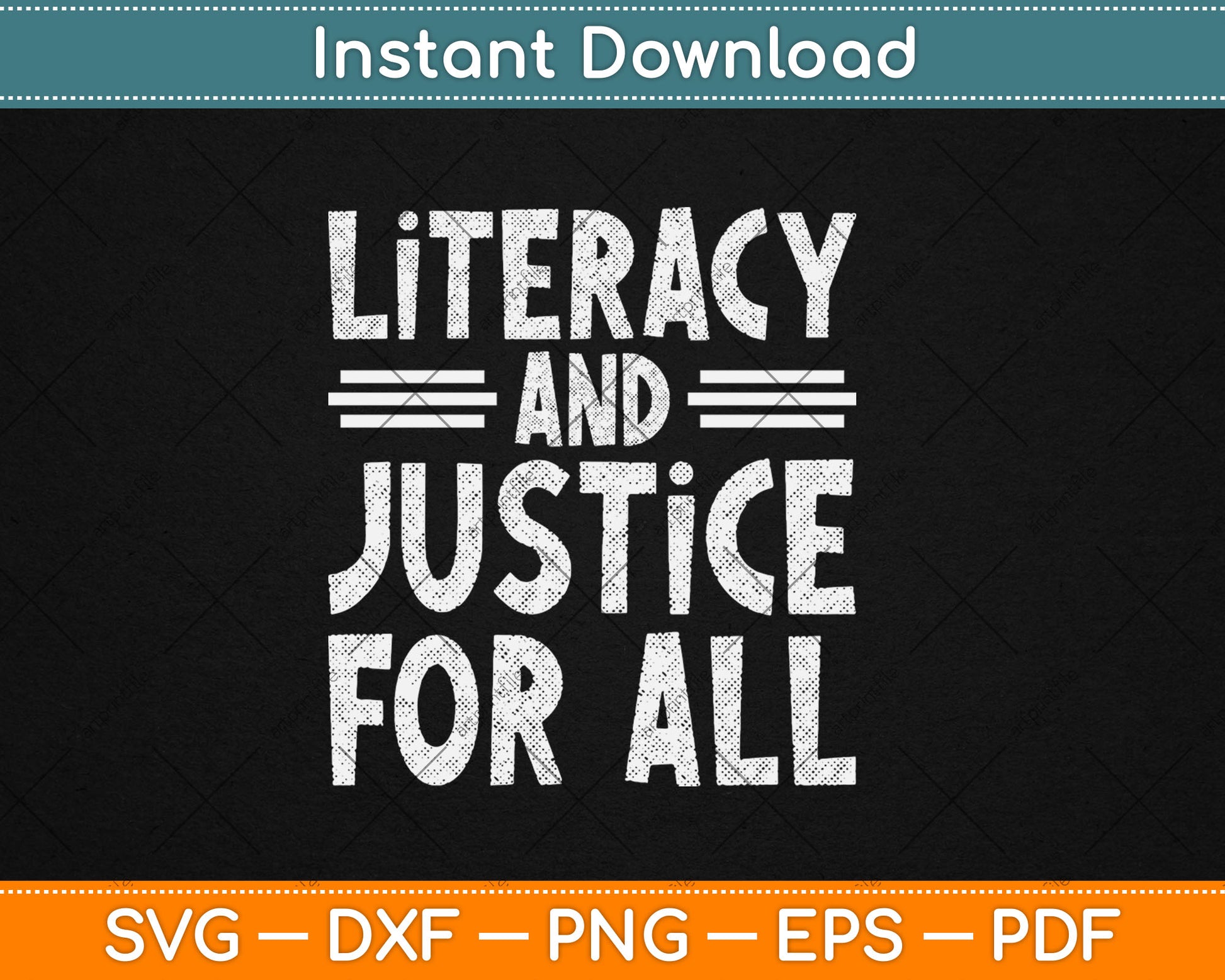 Literacy And Justice For All Protect Libraries Svg Digital Cutting File