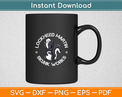 Lockheed Martin Skunk Works Funny Svg Digital Cutting File