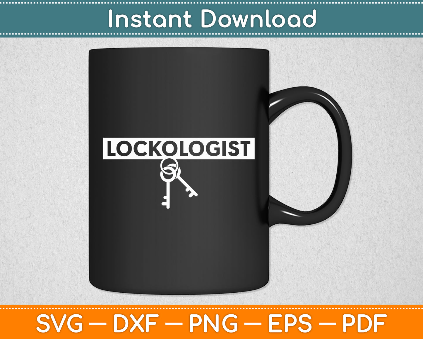 Lockologist Locksmith Picker Locksmithing Funny Svg Digital Cutting File