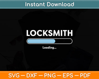 Locksmith Loading Studying Locksmithing Svg Digital Cutting File