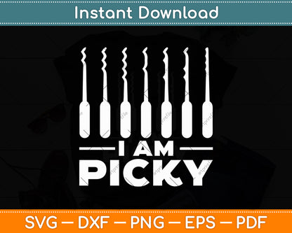Locksmith Lock Picking Picky Funny Svg Digital Cutting File