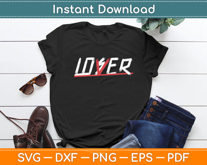 Lover Loser Halloween Svg Digital Cutting File