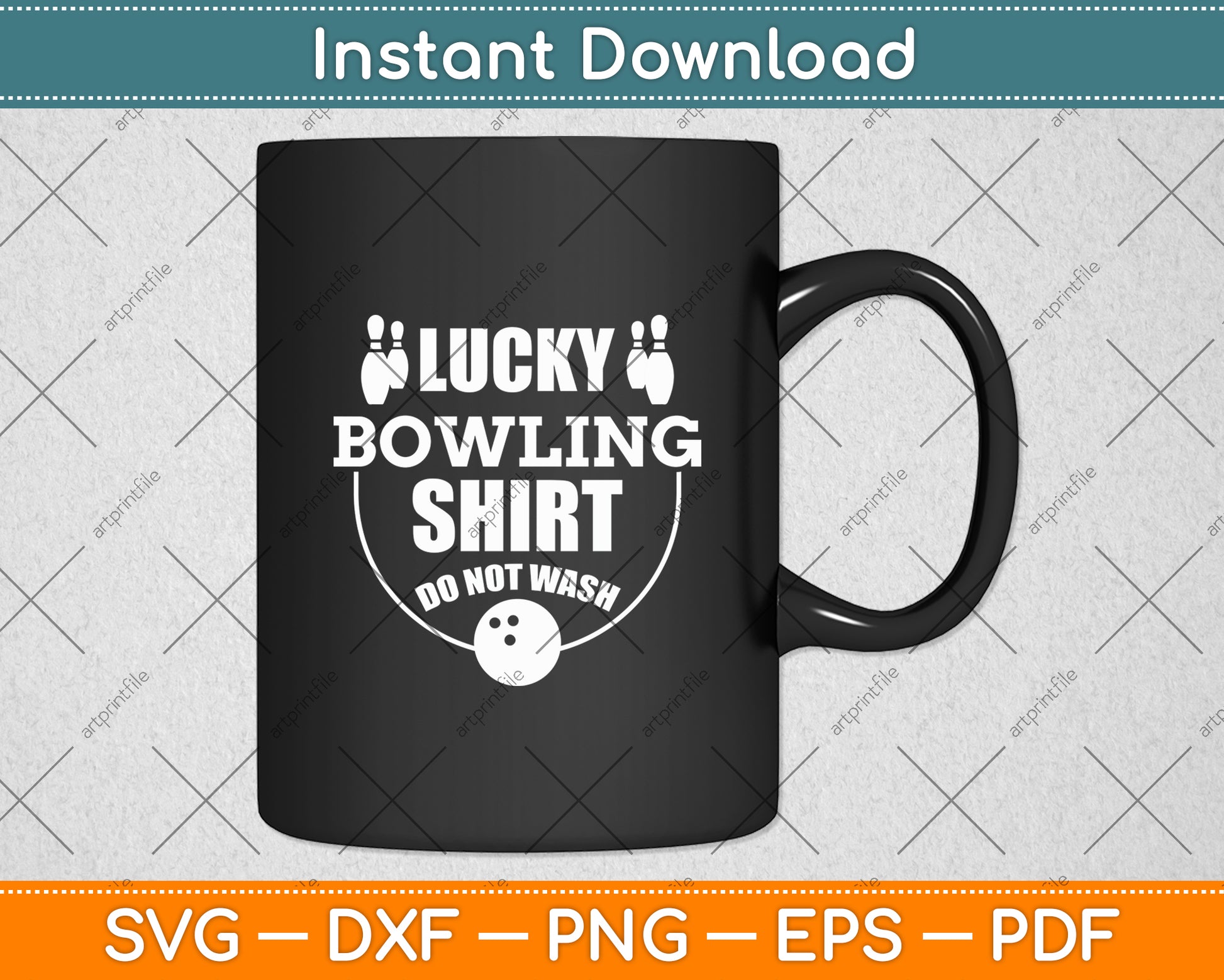 Lucky Bowling Shirt Do Not Wash Funny Bowling Svg Design Digital Cutting File