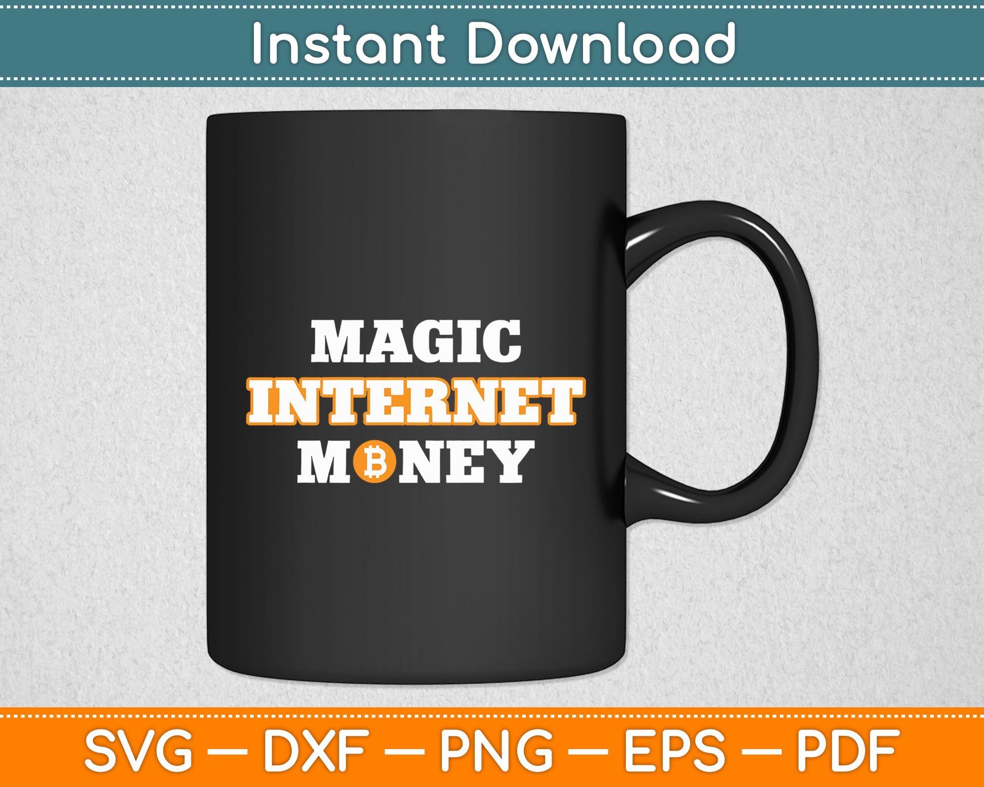 Magic Internet Money BTC Bitcoin Crypto Cryptocurrency Svg File –  artprintfile