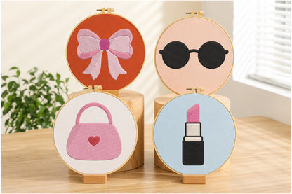 Makeup Machine Embroidery Bundle