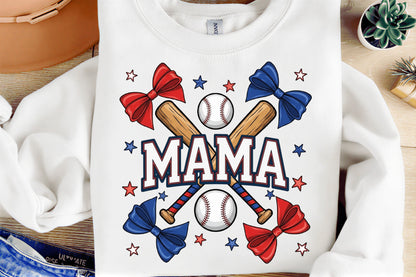 Baseball Mama PNG, Baseball Mom PNG, Baseball Season PNG, Sports Mama Design, Game Day PNG,