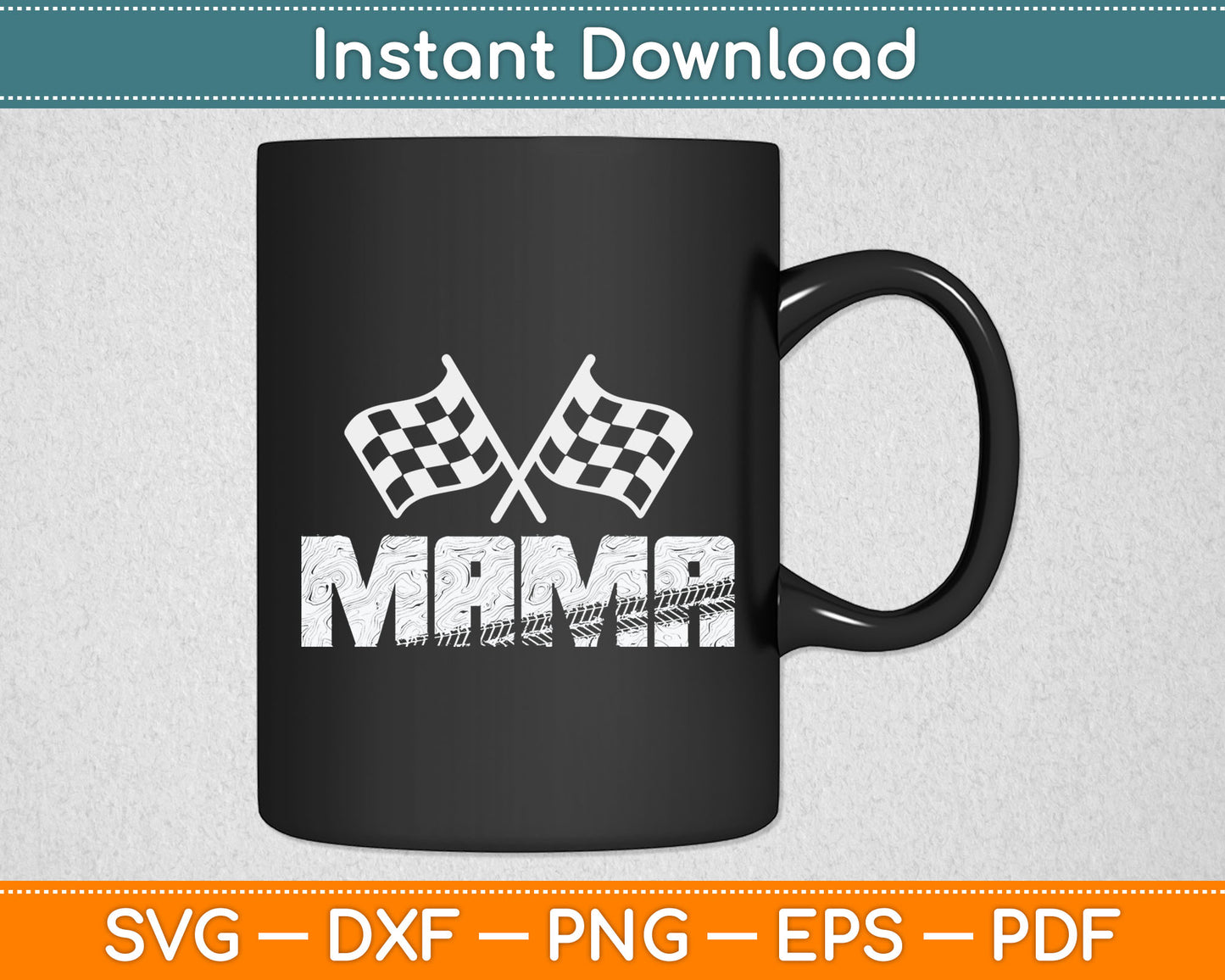 Mama Pit Crew Family Racing Birthday Race Car Svg Digital Cutting File