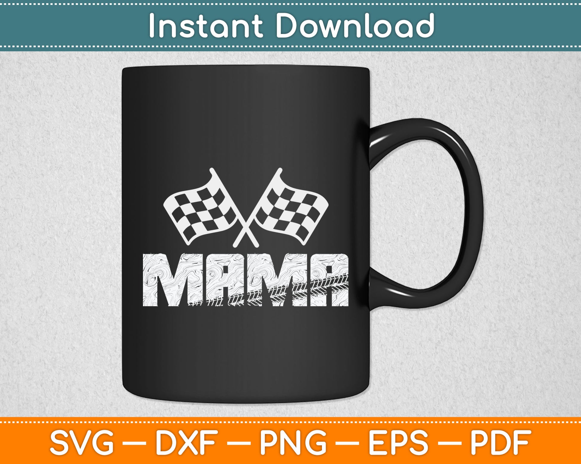 Mama Pit Crew Family Racing Birthday Race Car Svg Digital Cutting File