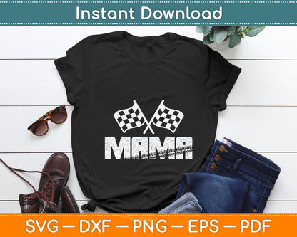 Mama Pit Crew Family Racing Birthday Race Car Svg Digital Cutting File