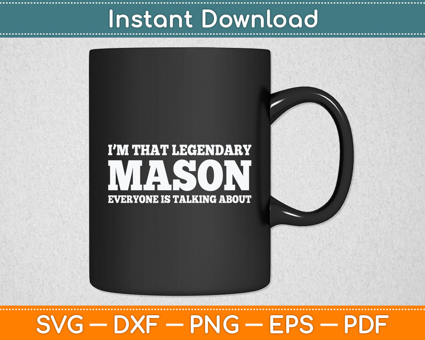 Mason Personal Name Funny Mason Svg Digital Cutting File