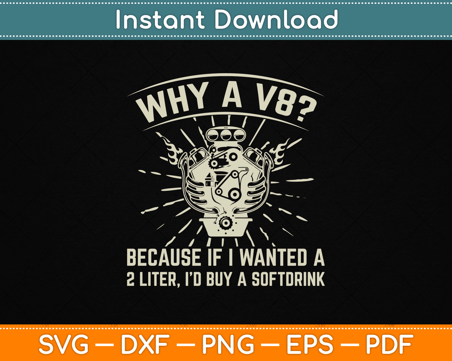 Mechanic Car Guy Car Tuning Muscle Car SVG Digital Cutting File